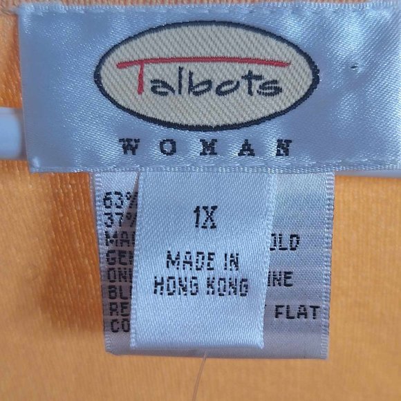 Talbots Scoop Neck Short Sleeve Sweater Size 1X - Picture 8 of 8